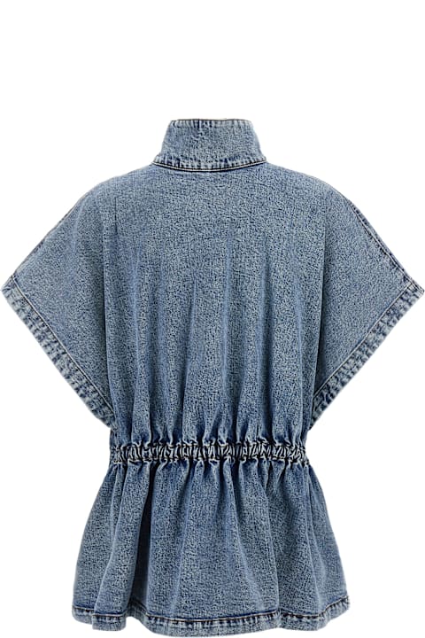 Fabiana Filippi Coats & Jackets for Women Fabiana Filippi Denim Cape