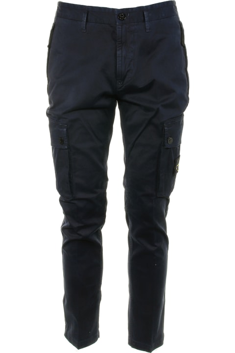 Stone Island Clothing for Men Stone Island Trousers With Side Pockets