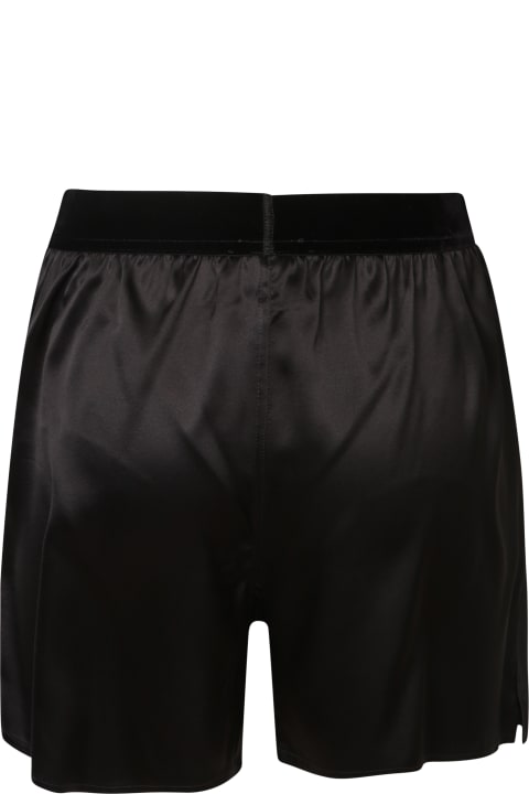 Tom Ford Pants & Shorts for Women Tom Ford Stretch Silk Satin Boxer Shorts