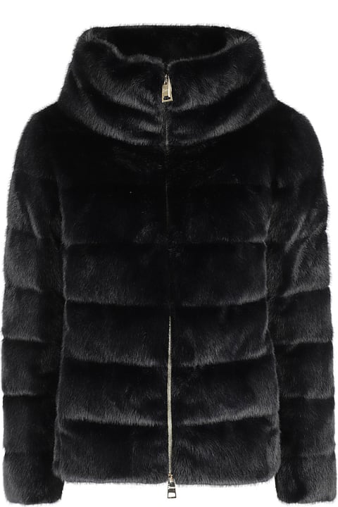 Fashion for Women Herno Faux Fur Cape