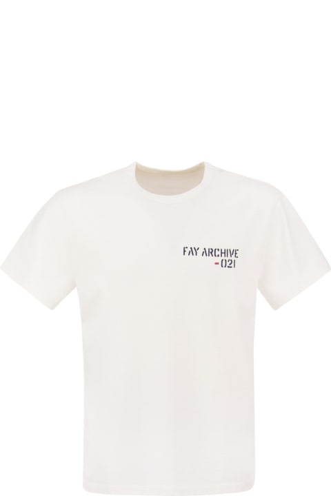Homeware Fay Crew-neck T-shirt With Logo