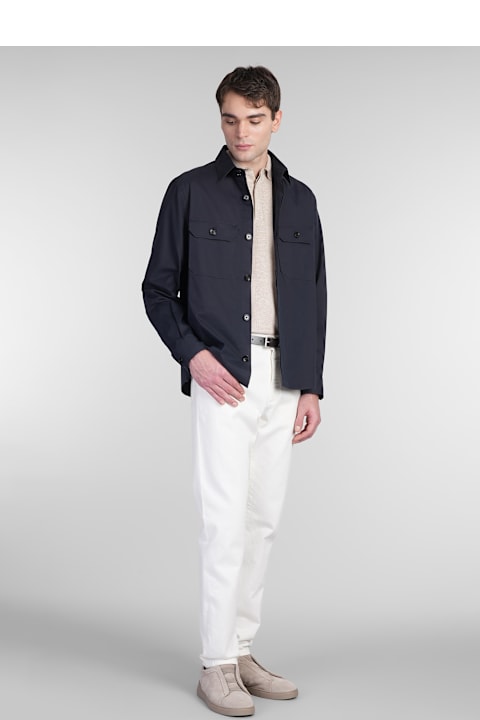 Homeware Zegna Jeans In White Denim