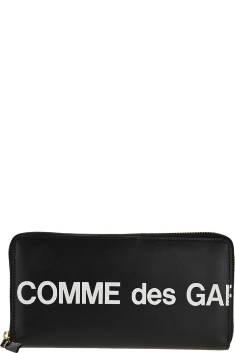Comme des Garçons Wallet for Women Comme des Garçons Wallet Logo-print Continental Wallet