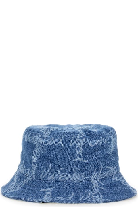 Vivienne Westwood Hats for Women Vivienne Westwood Bucket Hat With Logo