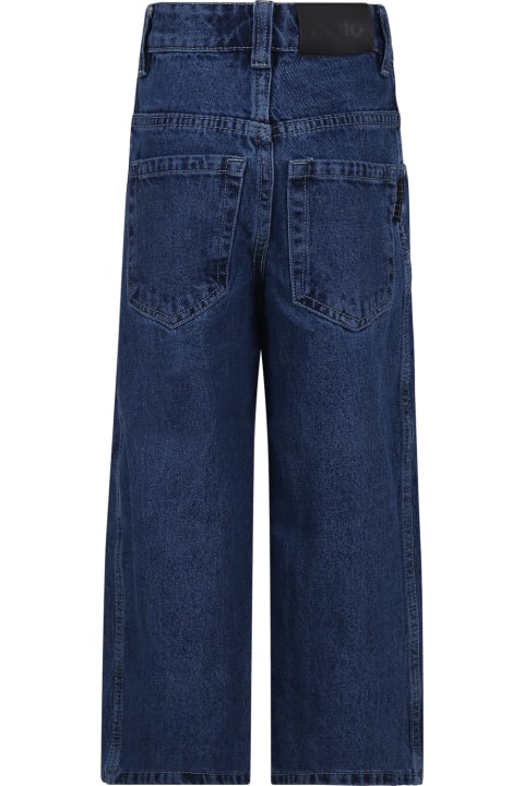 Molo for Kids Molo Blue Jeans For Boy With Logo
