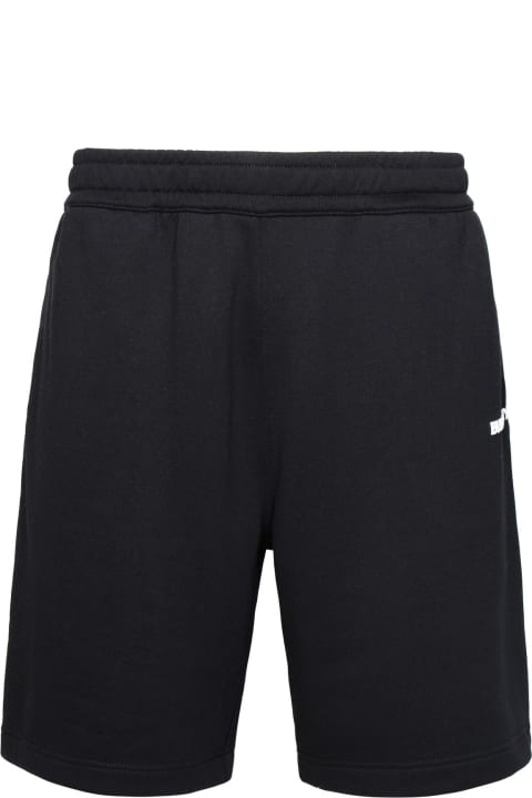 Pants for Men Burberry 'raphael' Black Cotton Bermuda Shorts