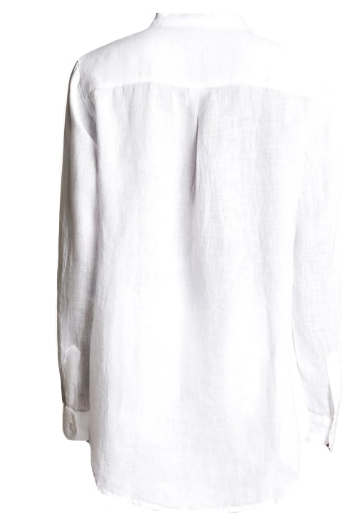 Fay Topwear for Women Fay Shirt In Garment-dyed Linen