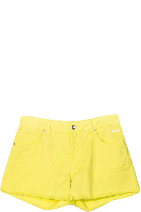 Yellow Shorts Girl