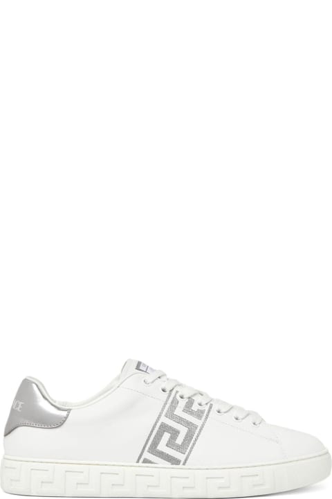 Versace Shoes for Women Versace Sneaker Calf Leather