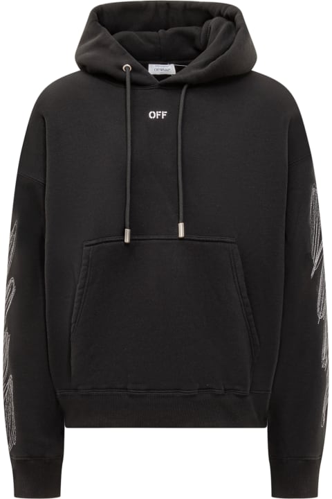 Off-White Sale for Men Off-White Hoodie With Scribble Logo