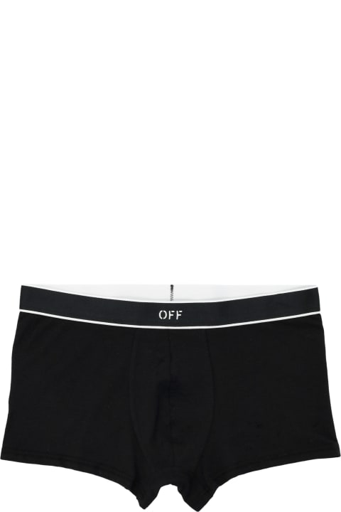 Underwear for Men Off-White 2 Pack Boxer