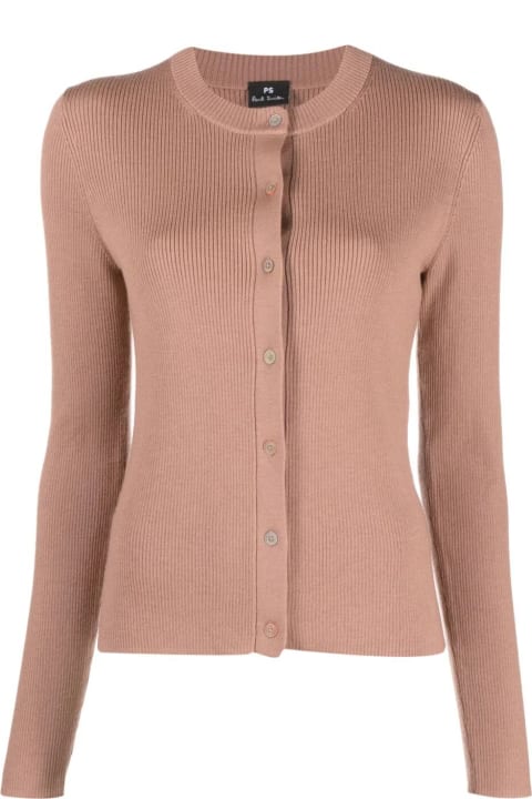 PS by Paul Smith Sweaters for Women PS by Paul Smith Knitted Buttoned Cardigan