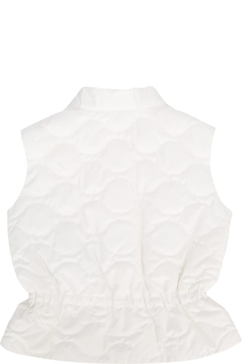 Topwear for Baby Girls Moncler Cappotto