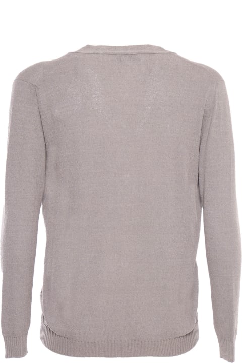 Settefili Cashmere Sweaters for Men Settefili Cashmere Brown Bouclé Cardigan
