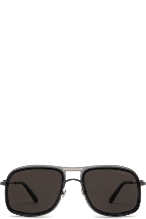 Moncler Eyewear for Women Moncler Eyewear Ml0223 Shiny Black Sunglasses