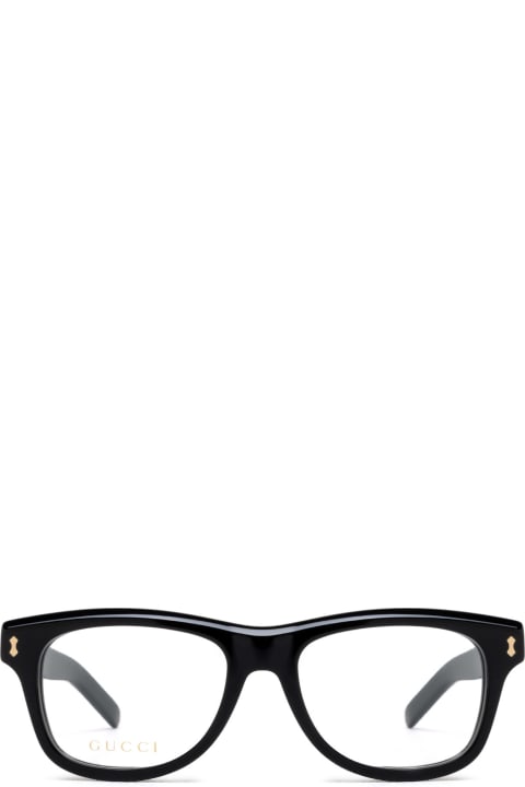 メンズ Gucci Eyewearのアイウェア Gucci Eyewear Gg1526o Black Glasses