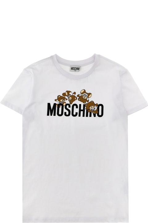 Topwear for Girls Moschino Logo Print T-shirt