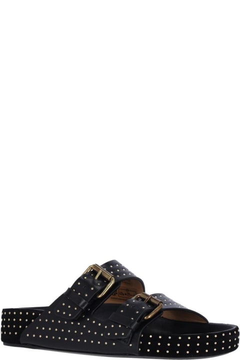 ウィメンズ新着アイテム Isabel Marant Embellished Slip-on Sandals