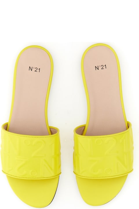 Shoes for Women N.21 Slide Sandal With Logo