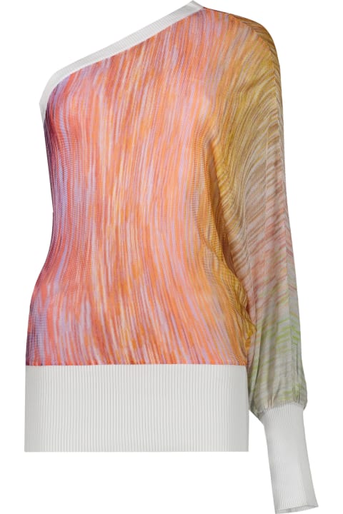 M Missoni for Women M Missoni Knitted One-shoulder Top
