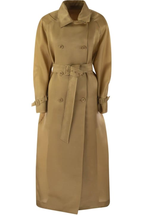 Max Mara Sale for Women Max Mara Double-breasted Belted Coat
