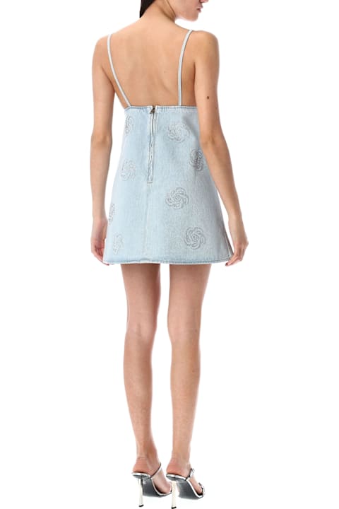 Rotate by Birger Christensen for Men Rotate by Birger Christensen Denim Stud Mini Dress