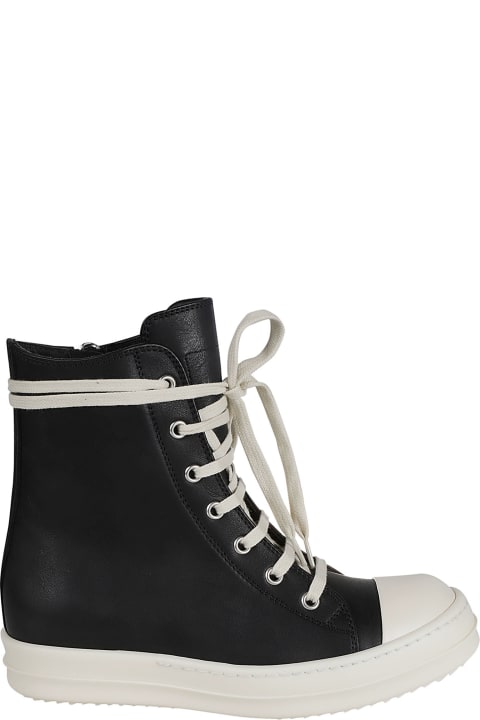 Shoes for Women Rick Owens Ankle Lace Sneakers