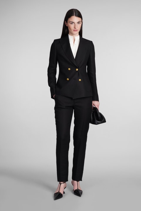 Tagliatore 0205 Suits for Women Tagliatore 0205 T-coral In Black Linen