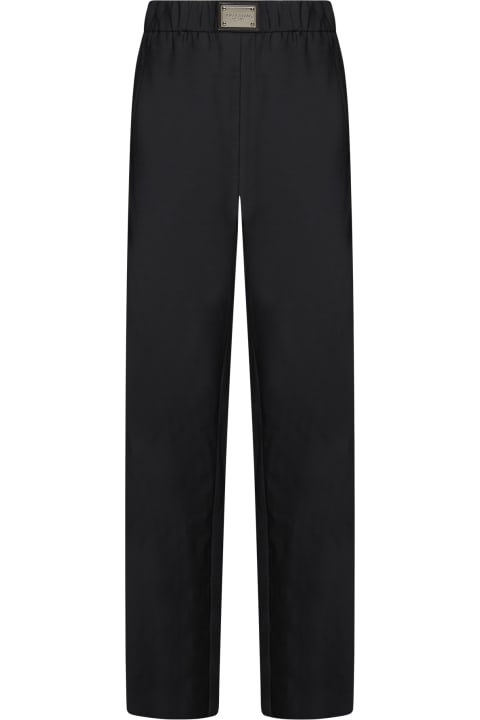 Dolce & Gabbana Pants & Shorts for Women Dolce & Gabbana Wool Flared Trousers