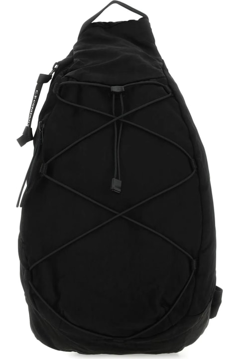 Backpacks for Men C.P. Company Black Nylon Nylon B Crossbody Bag