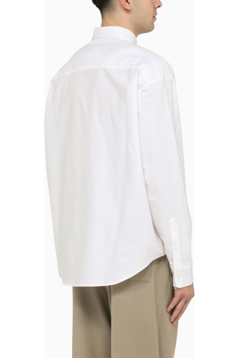 Ami Alexandre Mattiussi Topwear for Women Ami Alexandre Mattiussi White Ami De Coeur Shirt