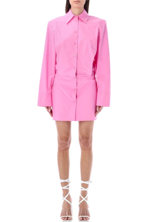Homeware The Attico Margot Mini Shirt Dress