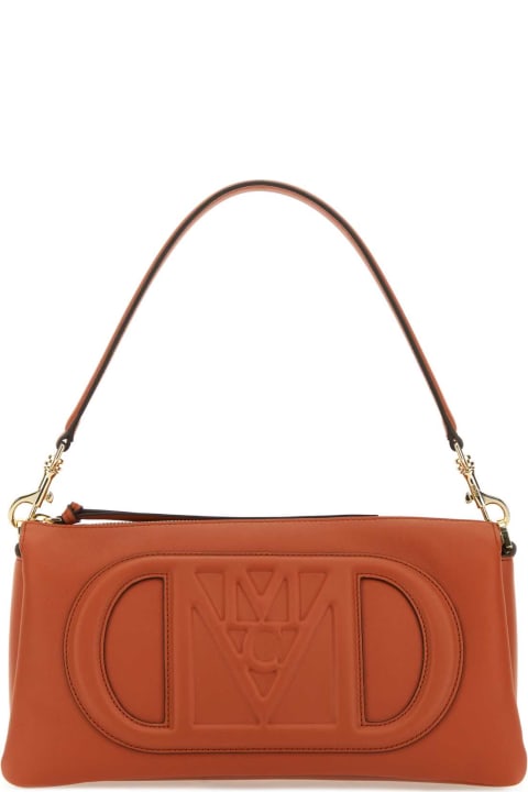MCM Totes for Women MCM Brick Leather Mode Travia Small Shoulder Bag