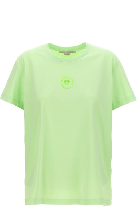 ウィメンズ新着アイテム Stella McCartney Cotton T-shirt With Circular Logo