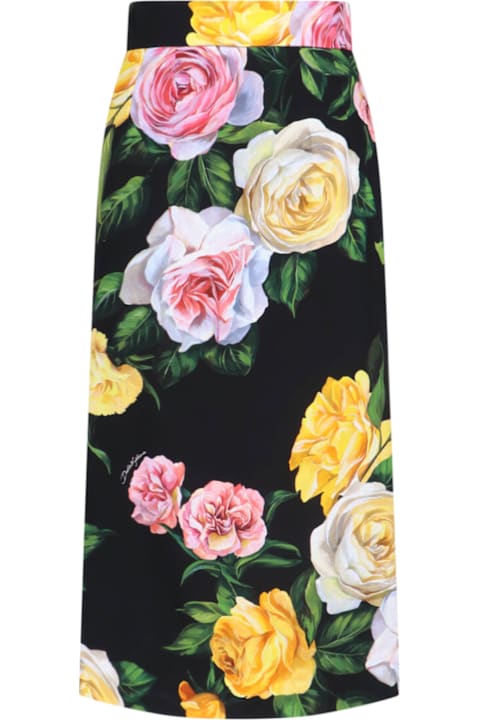 Homeware Dolce 
Gabbana Floral Sheath Skirt
