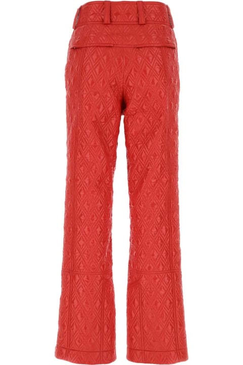 ウィメンズ新着アイテム Gucci Red Polyester Pant