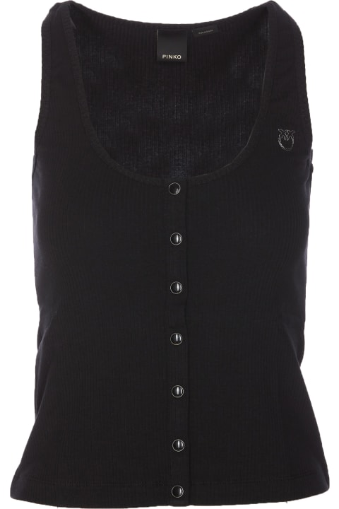 Sale for Women Pinko Tank Top With Nacre Buttons