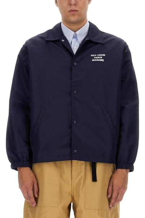 Drôle de Monsieur Coats & Jackets for Men Drôle de Monsieur "slogan" Jacket