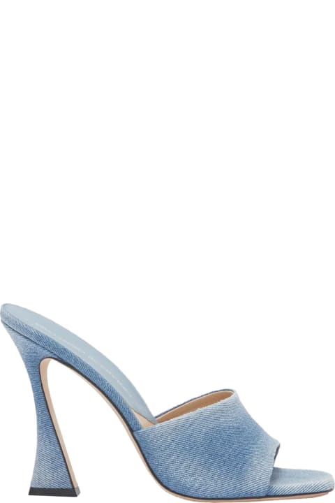 Shoes for Women Ermanno Scervino Jeans Mules