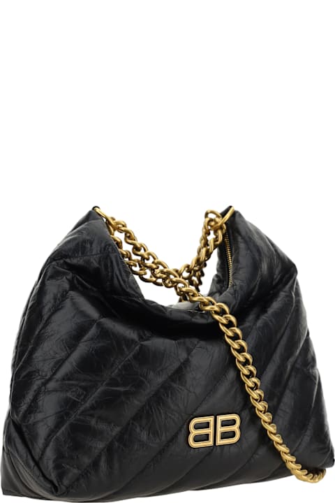 Balenciaga خصم على Women Balenciaga Crush Hobo Shoulder Bag