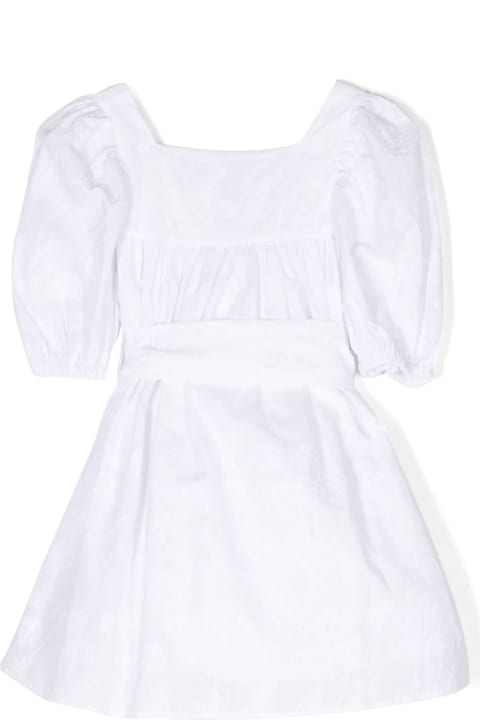 Douuod for Kids Douuod Dou Dou Dresses White