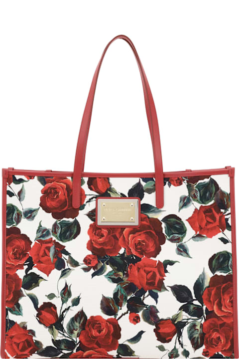 Homeware Dolce 
Gabbana Floral Print Tote Bag