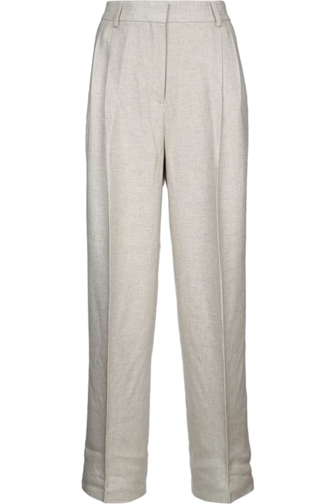 Totême for Women Totême Double-pleat Straight Trousers