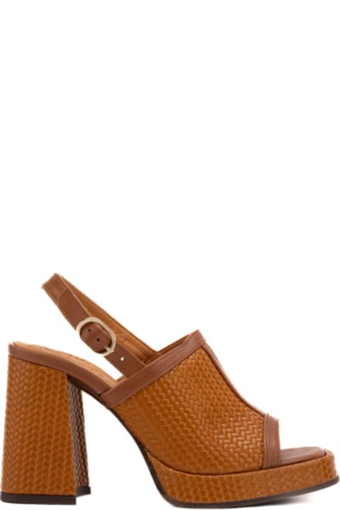 Chie Mihara Sandals for Women Chie Mihara Zimi Sandals In Woven Effect Leather