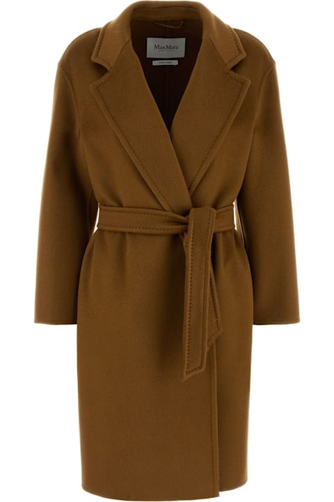 Homeware Max Mara Melinda Belted Long-sleeved Coat