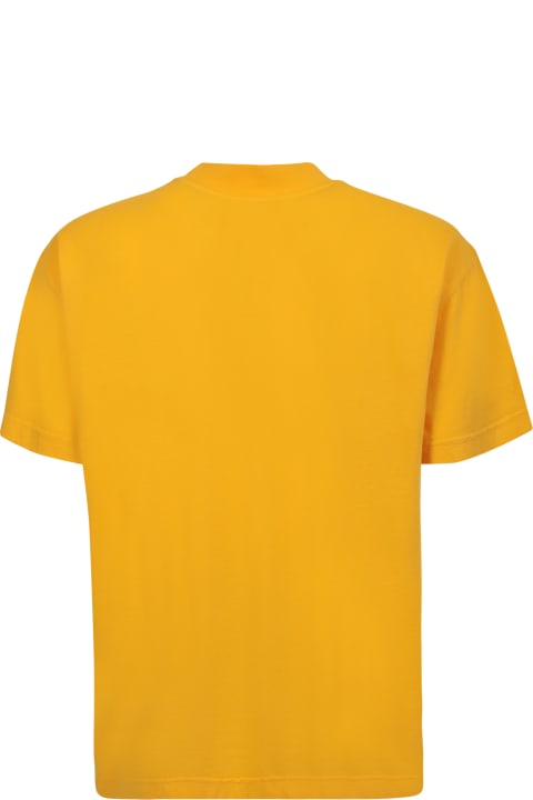 Bonsai ملابس علوية لـ القسم الرجالي Bonsai Regular Light Orange Logo T-shirt