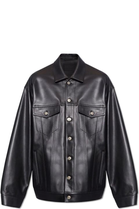 Balenciaga Coats & Jackets for Men Balenciaga Collared Button-up Jacket