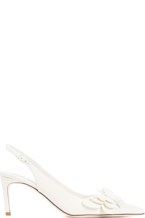 High-Heeled Shoes for Women Valentino Garavani Pointed Toe Singback Pumps