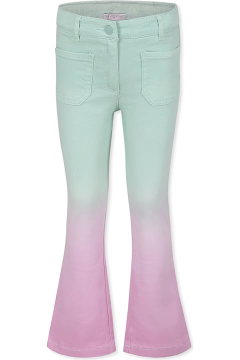 Homeware Stella McCartney Kids Multicolor Trousers For Girl With Logo