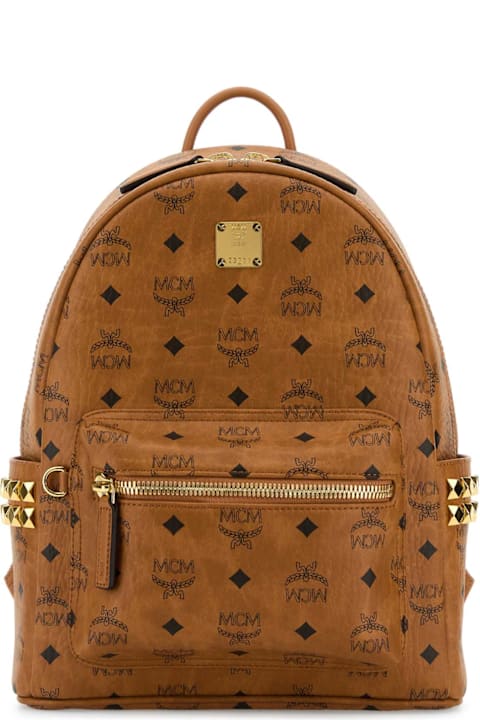 MCM Bags for Women MCM Printed Canvas Small Stark Backpack